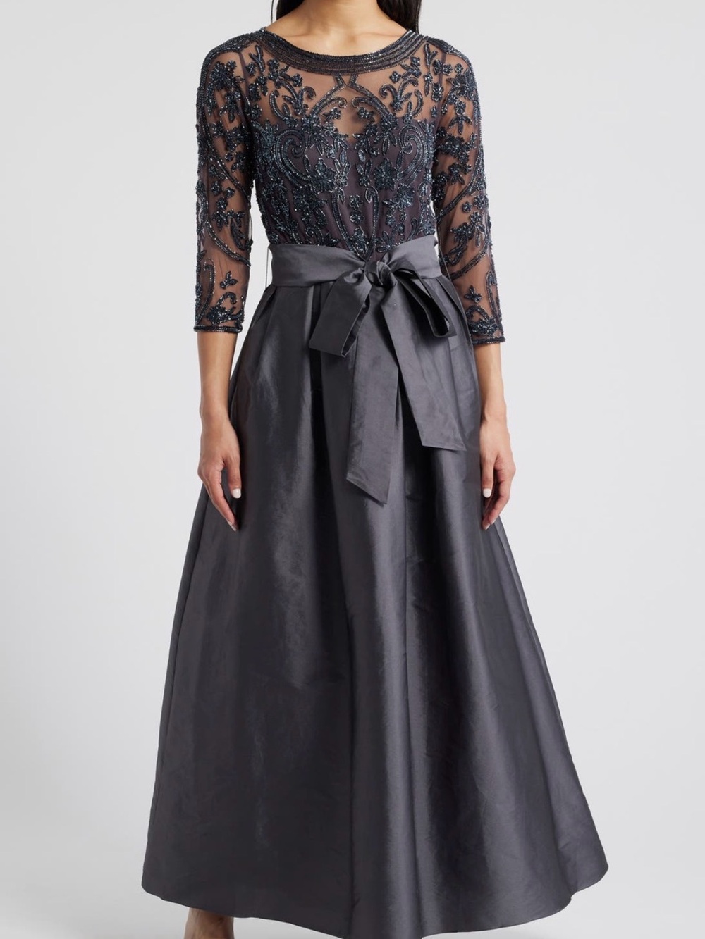 Pisarro Nights Navy Evening Gown